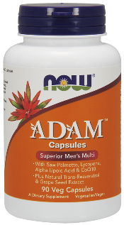 Adam Superior Men's Multiple Vitamin provides select nutrients to support prostate health and overall well being..